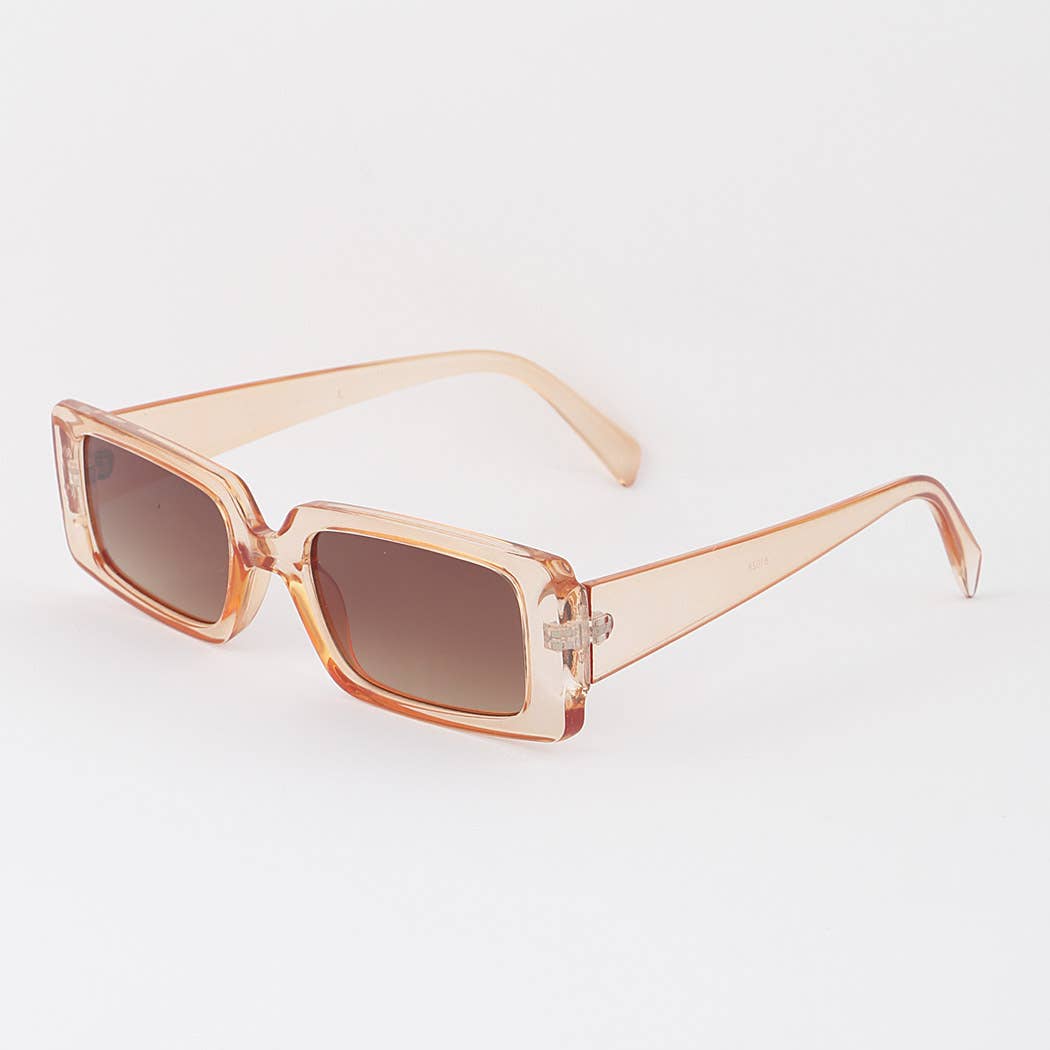 Retro Tinted Square Sunglasses
