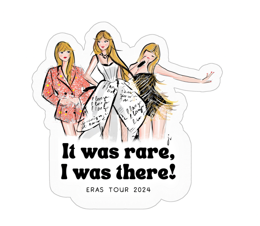 Taylor Swift Eras Was There 2024 Sticker