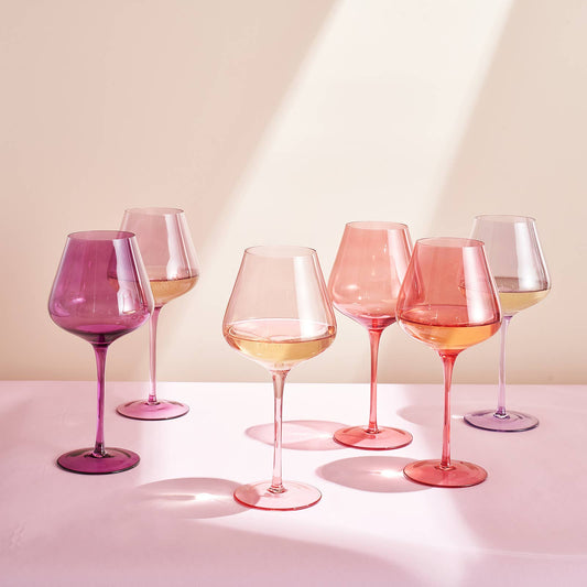 Love Wine Glass Assorted Colour