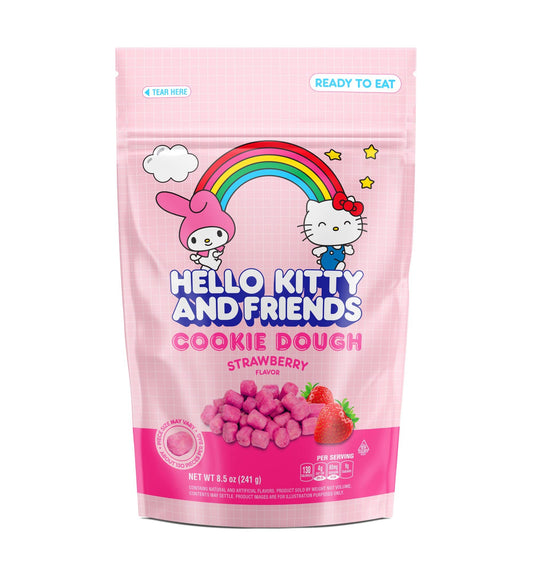 Hello Kitty Cookie Dough Bites - Strawberry, 8.5oz