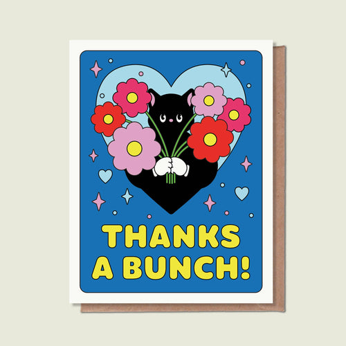 Thanks A Bunch Greeting Card - Front & Company: Gift Store