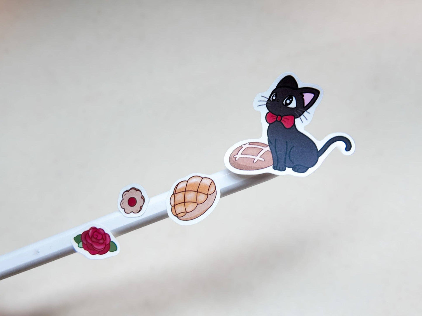 Bakery Delivery Waterproof Sticker Sheet