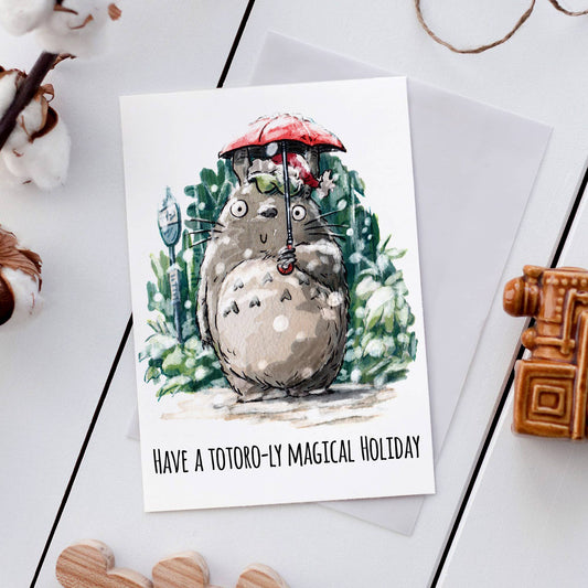 "Tot-orally Magical" - Anime Enthusiast Christmas Card
