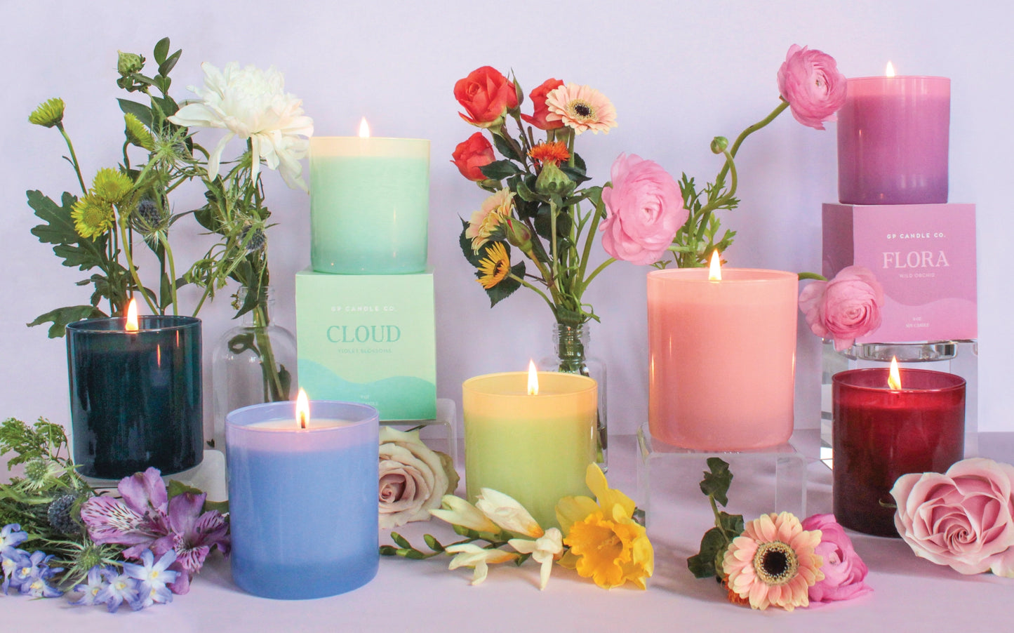 Midnight 9 oz. Hue Candle (Black Iris)