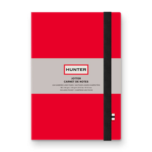 Jotter Hunter Red (Lined) Hunter