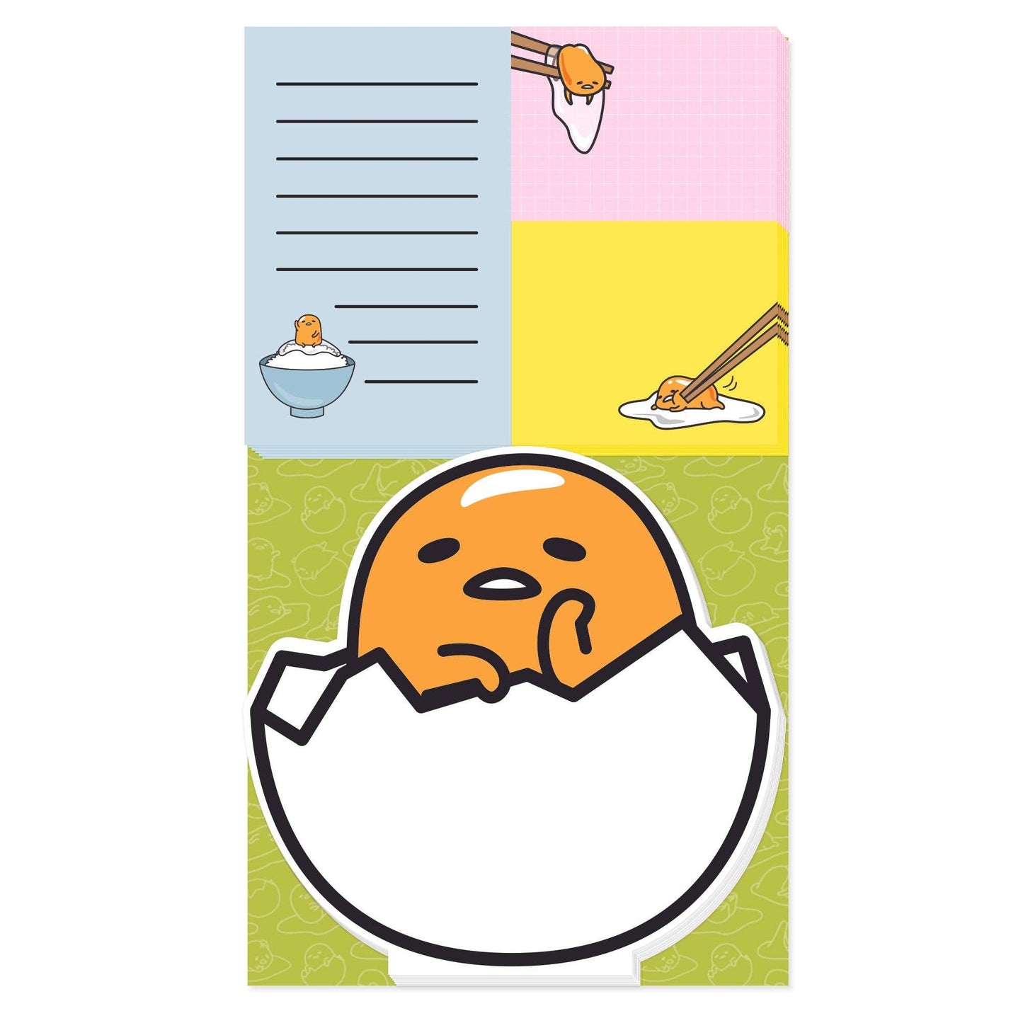 Gudetama Big Sigh Memo Pad Set