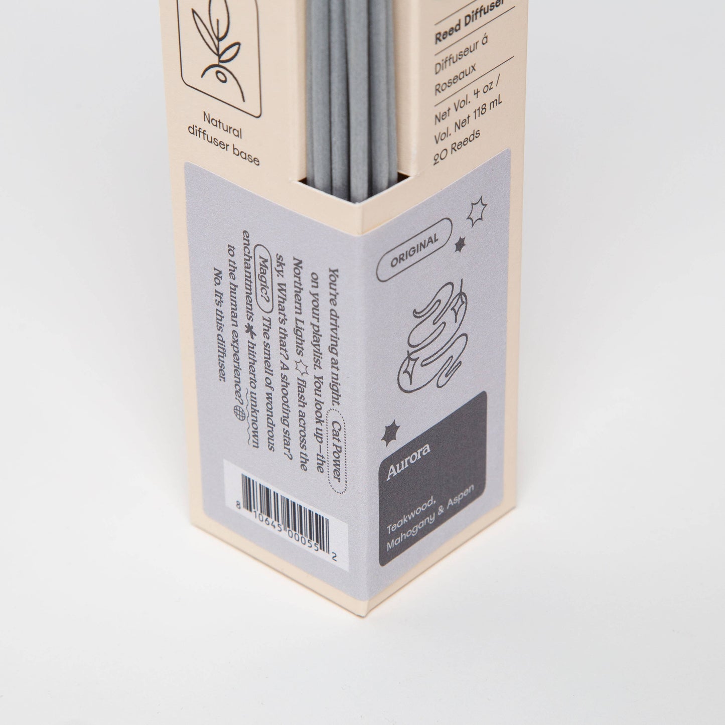Aurora - Mahogany, Teakwood & Aspen 4oz Reed Diffuser
