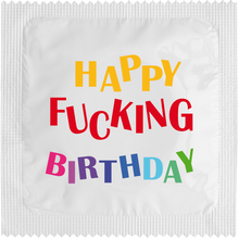 Load image into Gallery viewer, Happy Fucking Birthday - High-Quality Condoms
