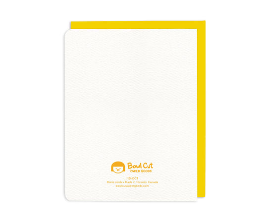 Have a Fine and Dan-dy Birthday! - Egg Tart card