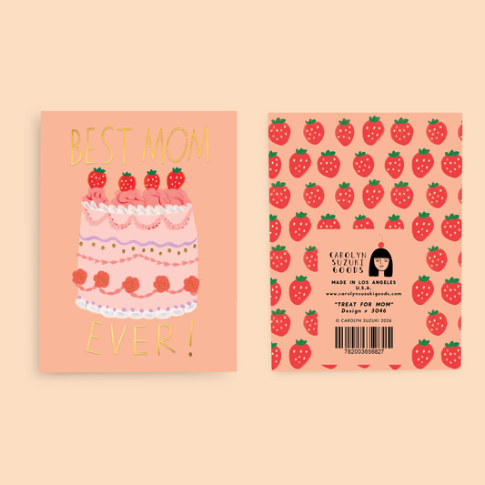 TREAT FOR MOM  - Mother's Day Card