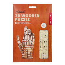 Load image into Gallery viewer, Hand 3D Wooden Puzzle
