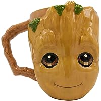 Load image into Gallery viewer, Guardians of the Galaxy Baby Groot Ceramic 3D Sculpted Mug

