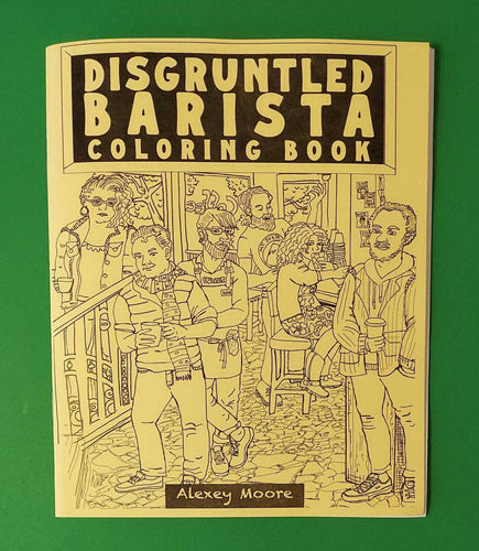 Disgruntled Barista Coloring Book - Front & Company: Gift Store