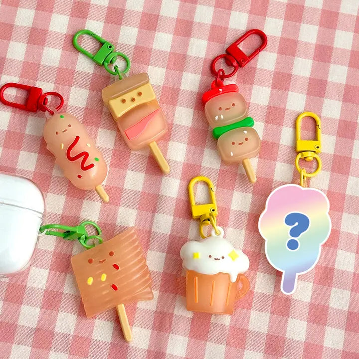 Grilled Under the Sun – Random Skewer Keyring