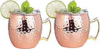 Moscow Mule Mug with Straw