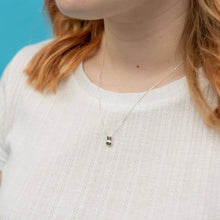 Load image into Gallery viewer, Miffy Mini Head Necklace Sterling Silver
