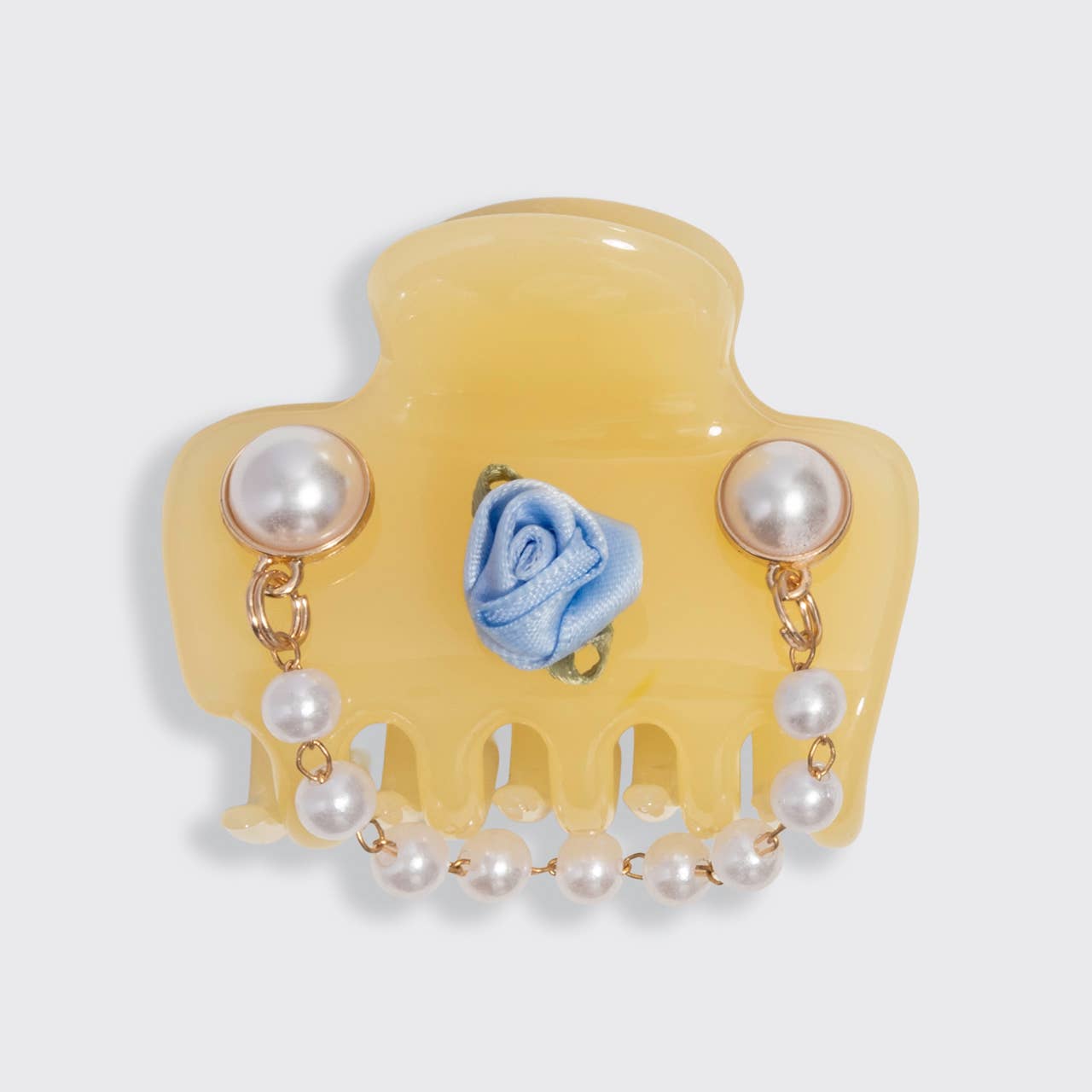 KitschPop Cloud Clip 7pc Set Coastal Cottage - Butter Yellow