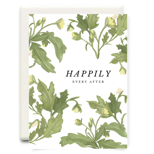 Happily Ever After | Wedding Greeting Card - Front & Company: Gift Store