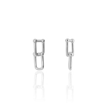 Load image into Gallery viewer, Short U Link Chain Earrings
