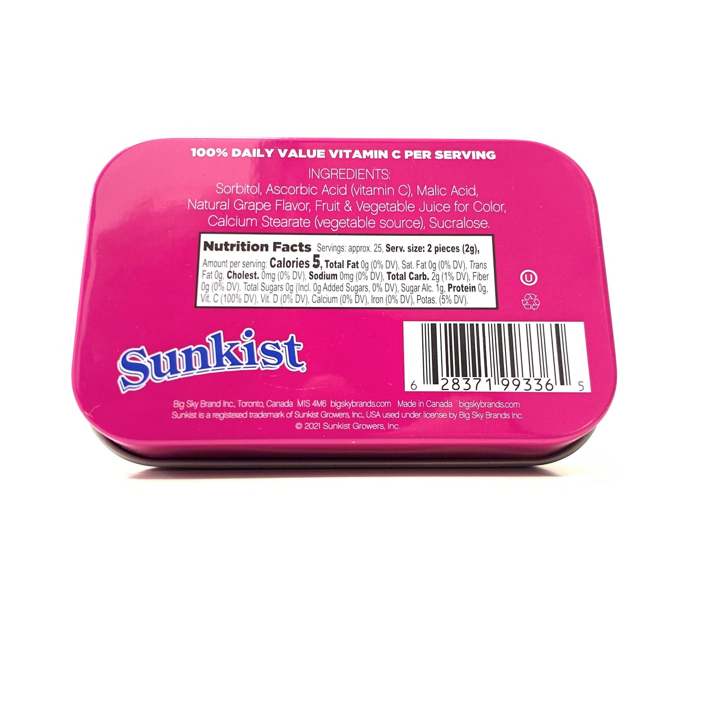 Sunkist Sours with Vitamin C