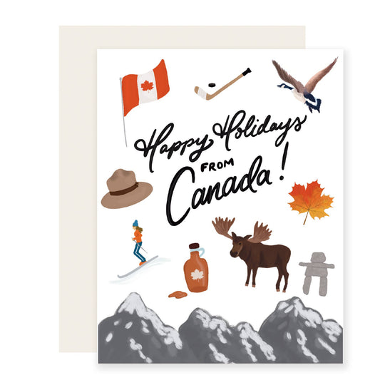 Canada Holidays | Happy Holidays From Canada Card