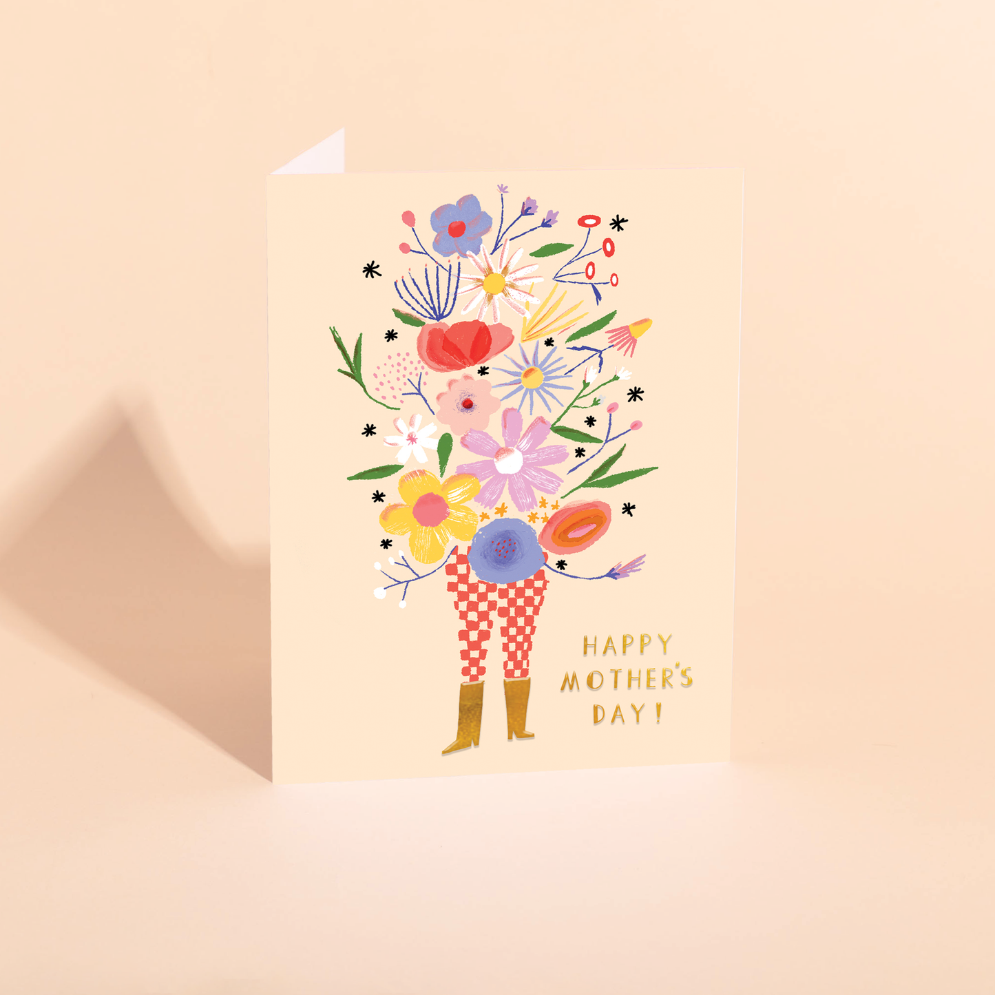 FLOWER TOWER - Mothers Day Card