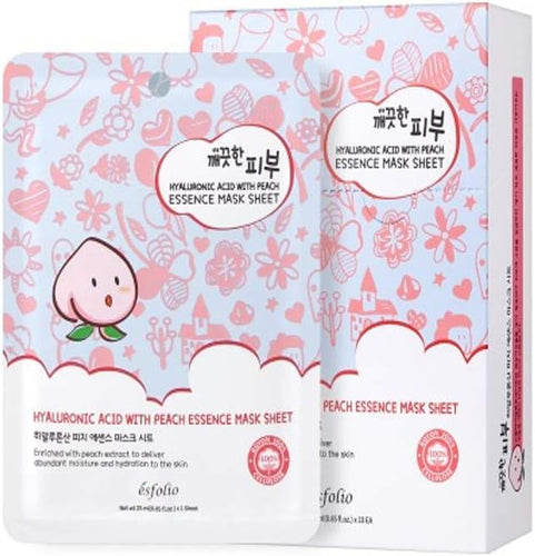 Peach Sheet Mask Single - Front & Company: Gift Store