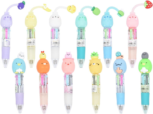 Cute Animal Ballpoint Pens, 4 in 1 - Front & Company: Gift Store