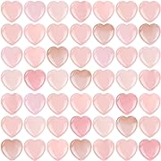 Tiny stone heart asst colour