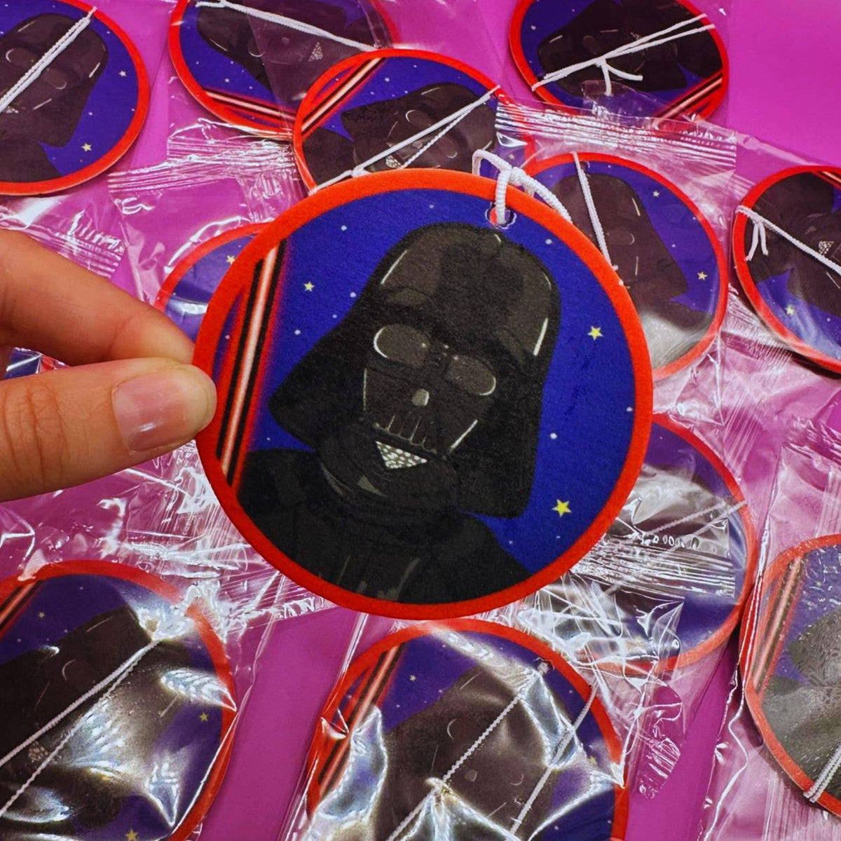 Dark Space Lord Alien Car Air Freshener