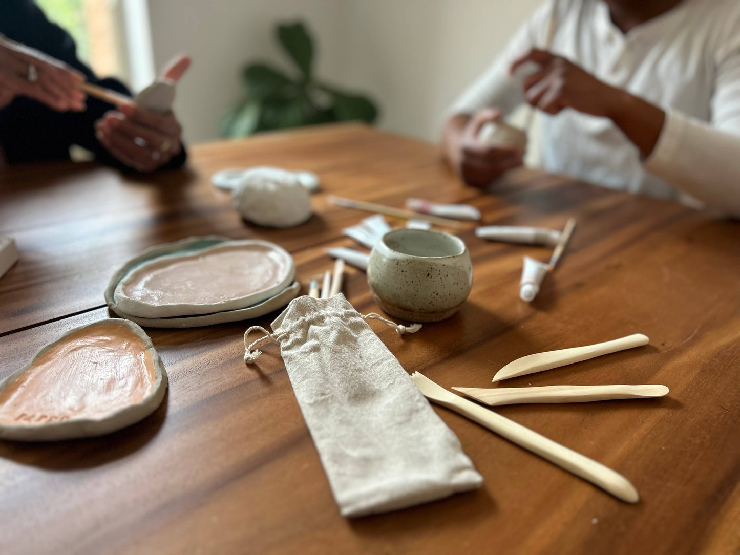 Mother's Day Deluxe Clay Date Activity Kit- Clay Kit for Two