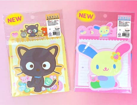 Sanrio Die-Cut Letter Set (Includes Envelopes & Stickers)