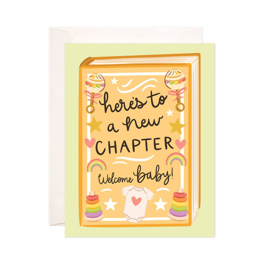 Baby Chapter Greeting Card - New Baby Card