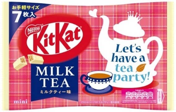 Limited Import Japanese Kit Kat Milk Tea, 6ct