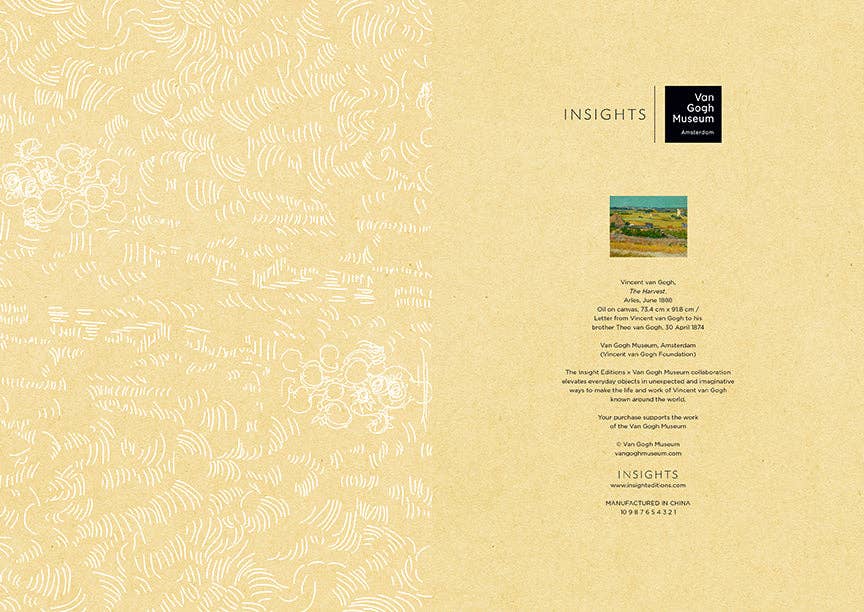 Van Gogh Landscapes Sewn Notebook Collection (Set of 3)