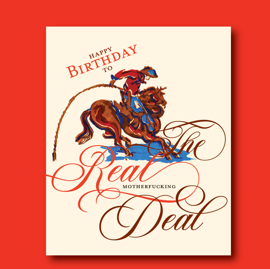 THE REAL DEAL birthday