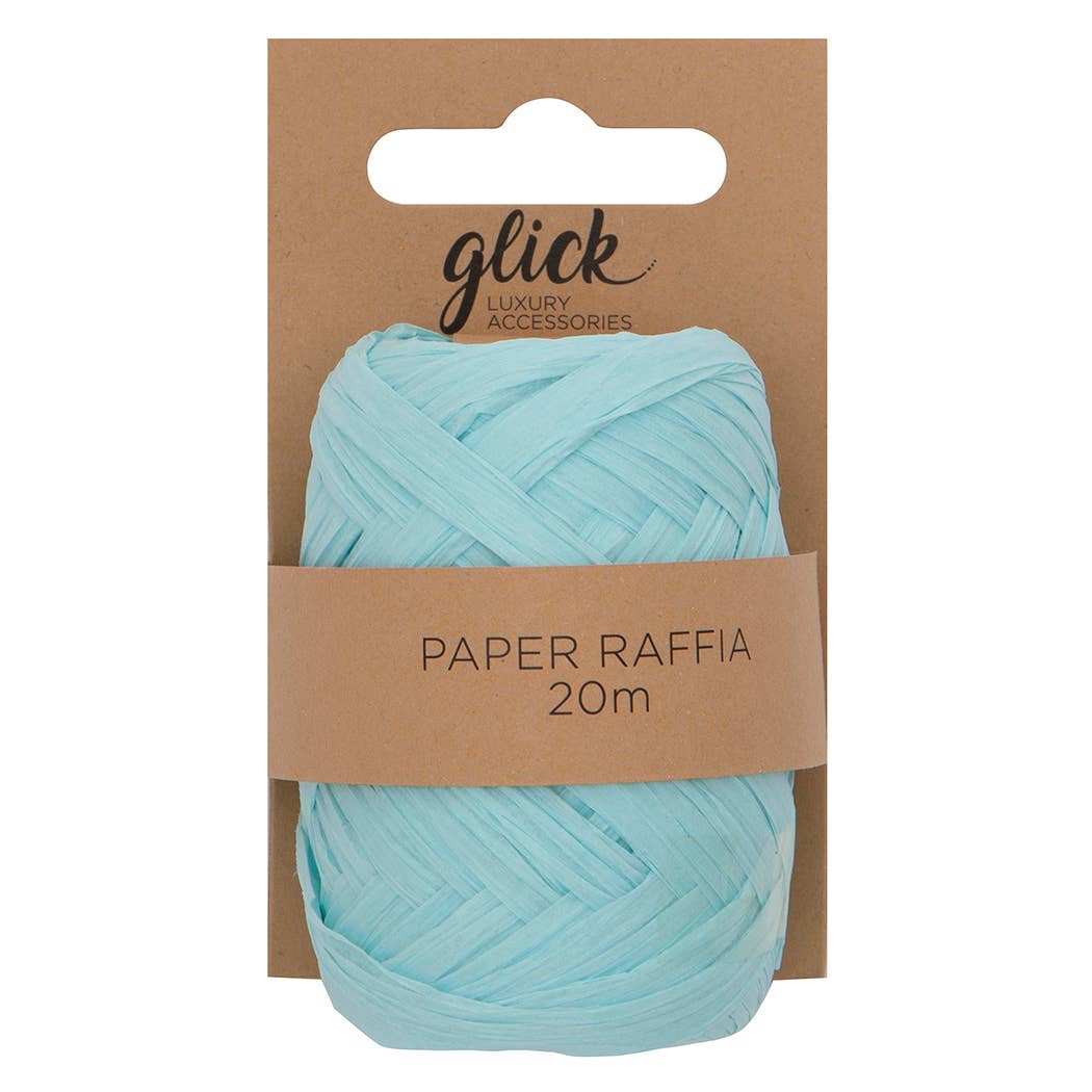 PAPER RAFFIA 20M BABY BLUE