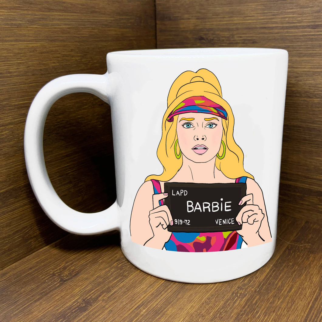 Barbie Mug Shot Mug