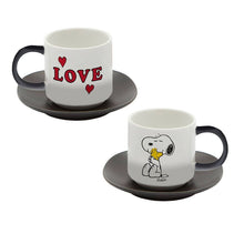 Load image into Gallery viewer, Peanuts Espresso Set of 2 - Love
