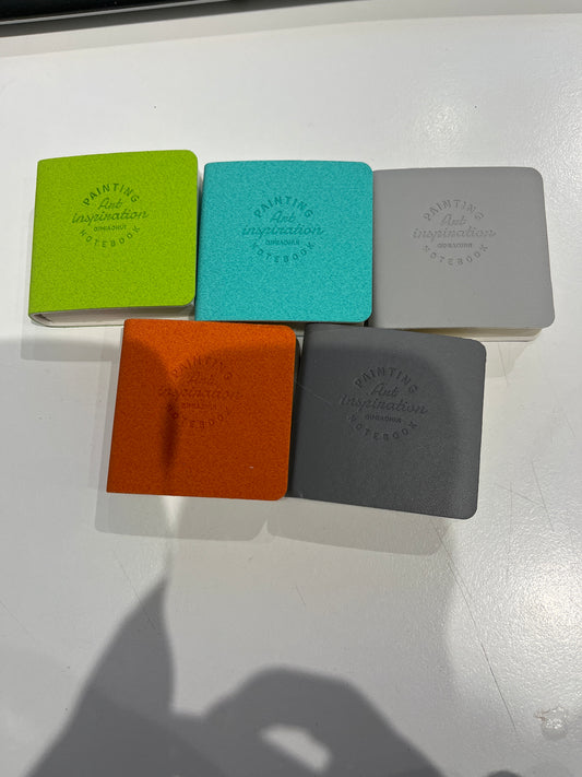 Mini Sketch Book "Painting Art Inspiration Notebook" Assorted Colours