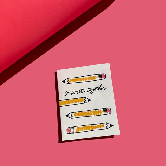 So Write Together - Love + Anniversary Card