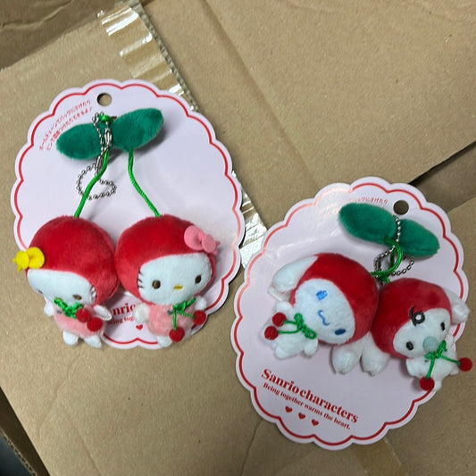 Sanrio Assorted Cherry Costume Plush Pin