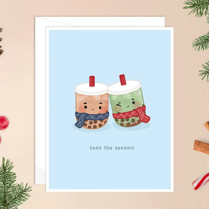 Teas the Season Christmas Card