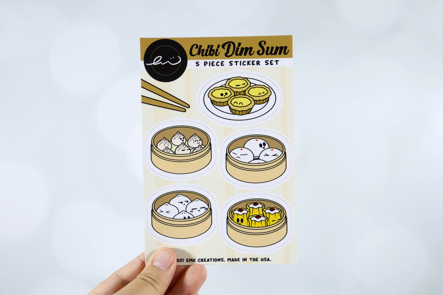 Dim Sum Sticker Sheet