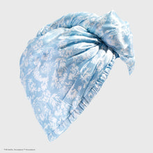 Load image into Gallery viewer, Kitsch x Bridgerton Satin Wrapped Hair Towel / Toile De
