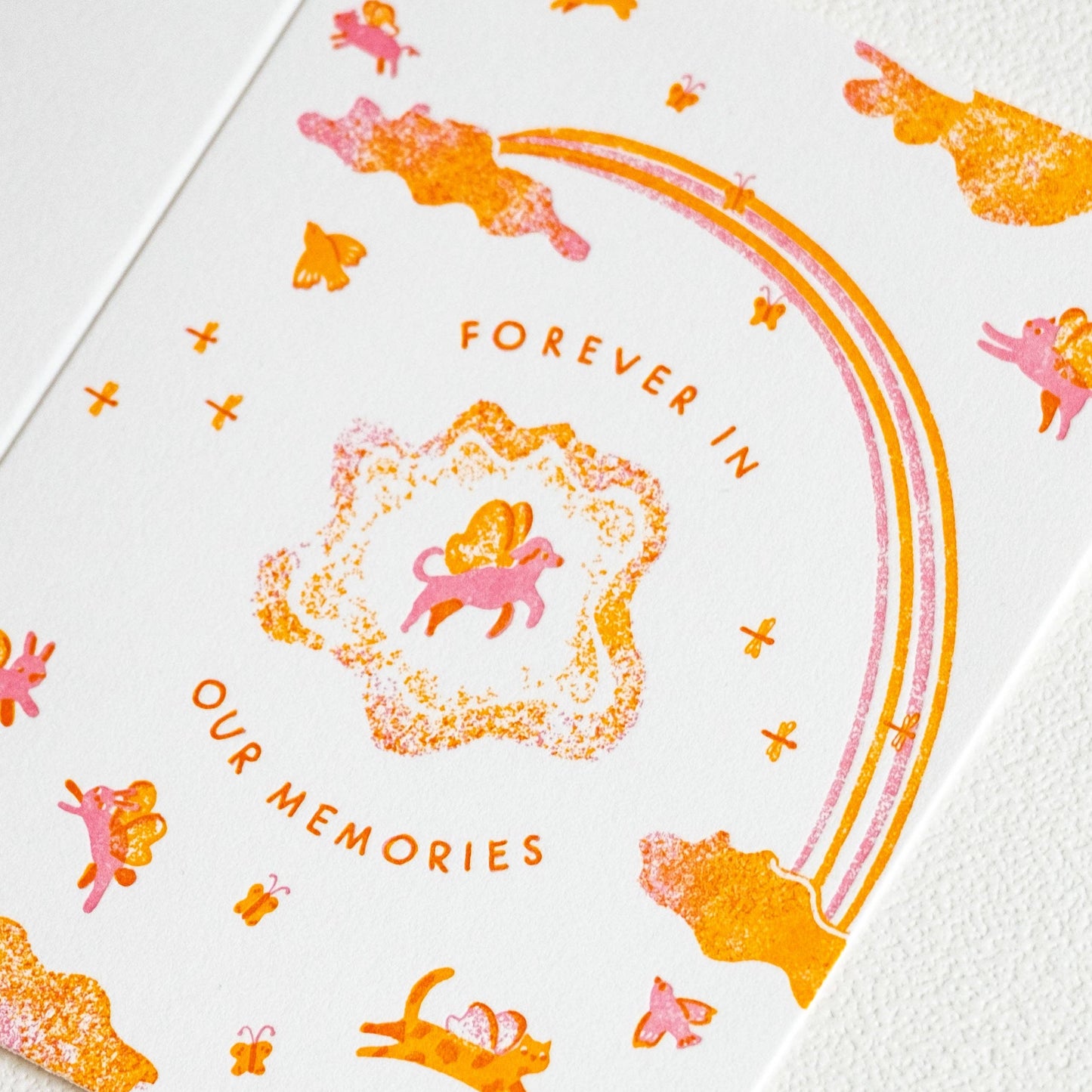Forever Memories | Pets | Letterpress Card