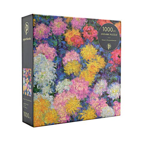 Monet's Chrysanthemums 1000 Piece Jigsaw Puzzle by Paperblanks (Monet's Chr