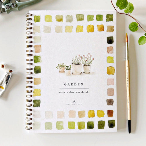 Garden watercolor workbook - Front & Company: Gift Store