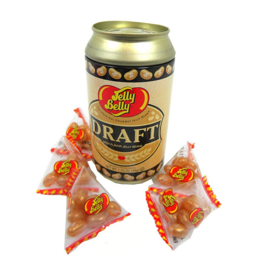 Jelly Belly Draft Beer Jelly Beans In Beer Can 1.75oz