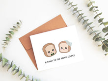 Load image into Gallery viewer, A Toast To The Happy Couple Greeting Card
